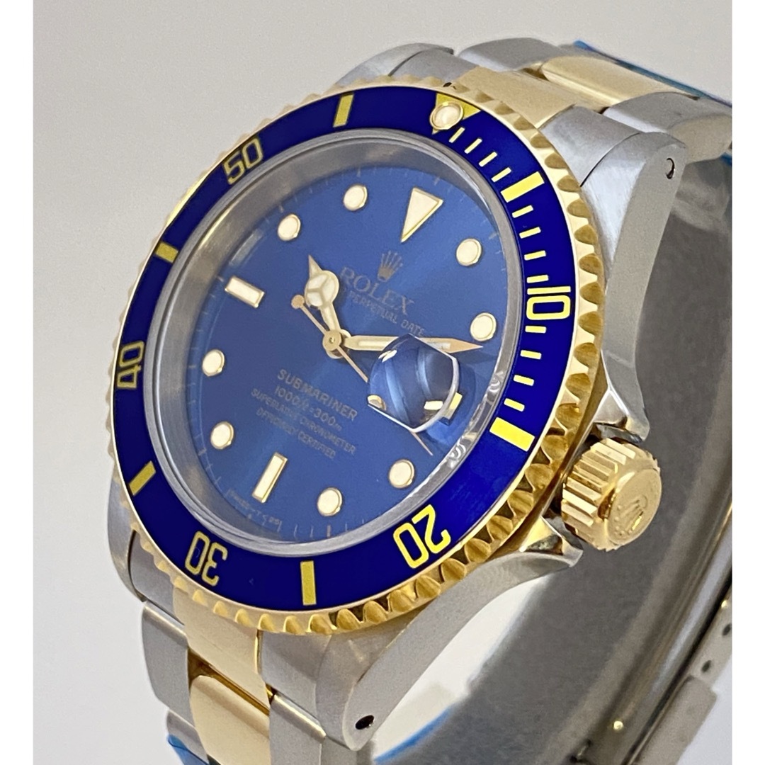 ROLEX - 極美品 ロレックス 16613 サブマリーナ ブルー文字 ROLEX - 極美品 ロレックス 16613 サブマリーナ ブルー文字