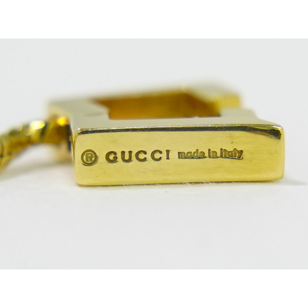 GUCCI - 本物 グッチ GUCCI Gキューブ 750 YG ネックレス GUCCI - 本物 グッチ GUCCI Gキューブ 750 YG ネックレス