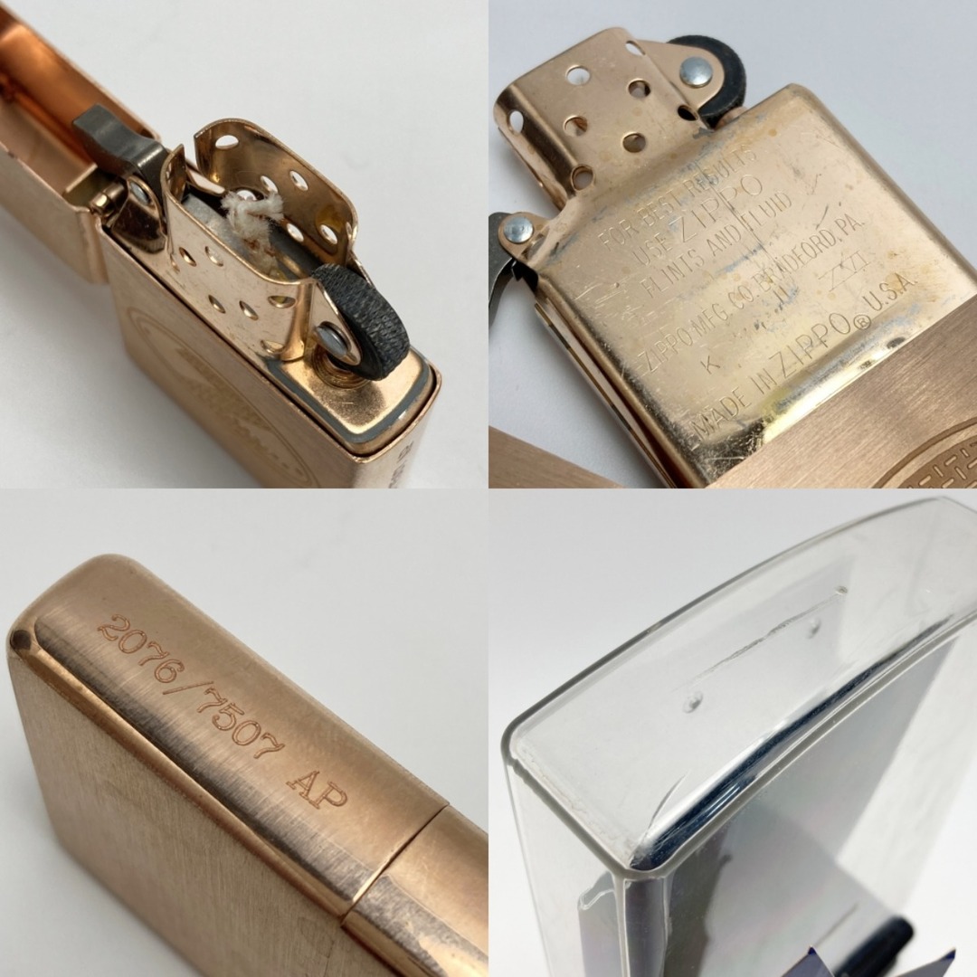ZIPPO - ZIPPO ジッポー ライター 2002年製 ソリッドカッパー Z ZIPPO - ZIPPO ジッポー ライター 2002年製 ソリッドカッパー Z