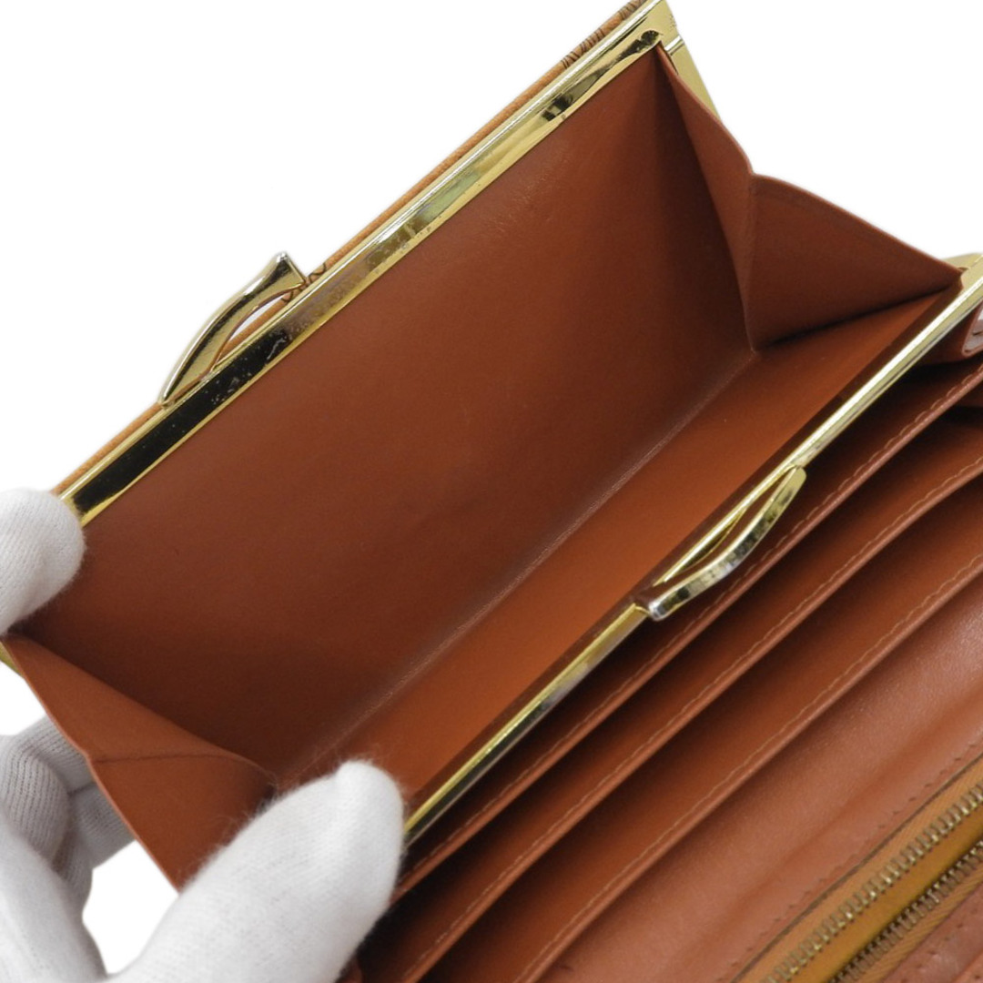 MCM - 【本物保証】 エムシーエム MCM ホック付 がま口付長財布 MCM - 【本物保証】 エムシーエム MCM ホック付 がま口付長財布