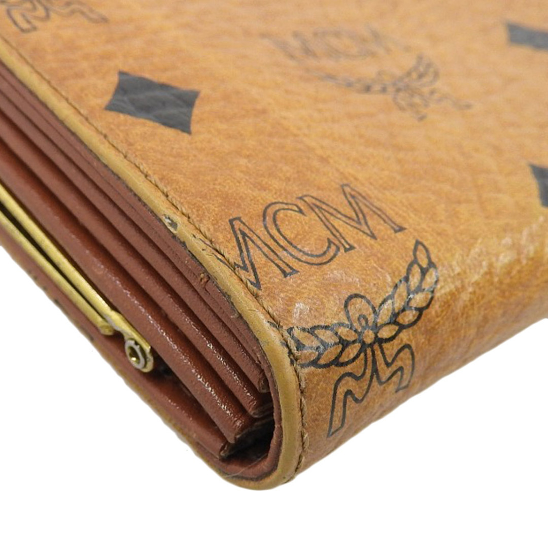 MCM - 【本物保証】 エムシーエム MCM ホック付 がま口付長財布 MCM - 【本物保証】 エムシーエム MCM ホック付 がま口付長財布