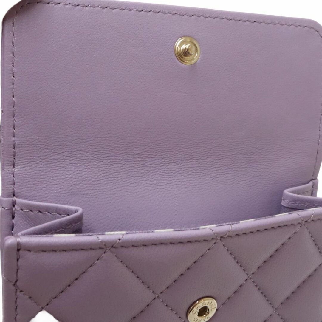 CHANEL シャネル 二つ折り財布 スモールフラップウォレット CC CHANEL シャネル 二つ折り財布 スモールフラップウォレット CC