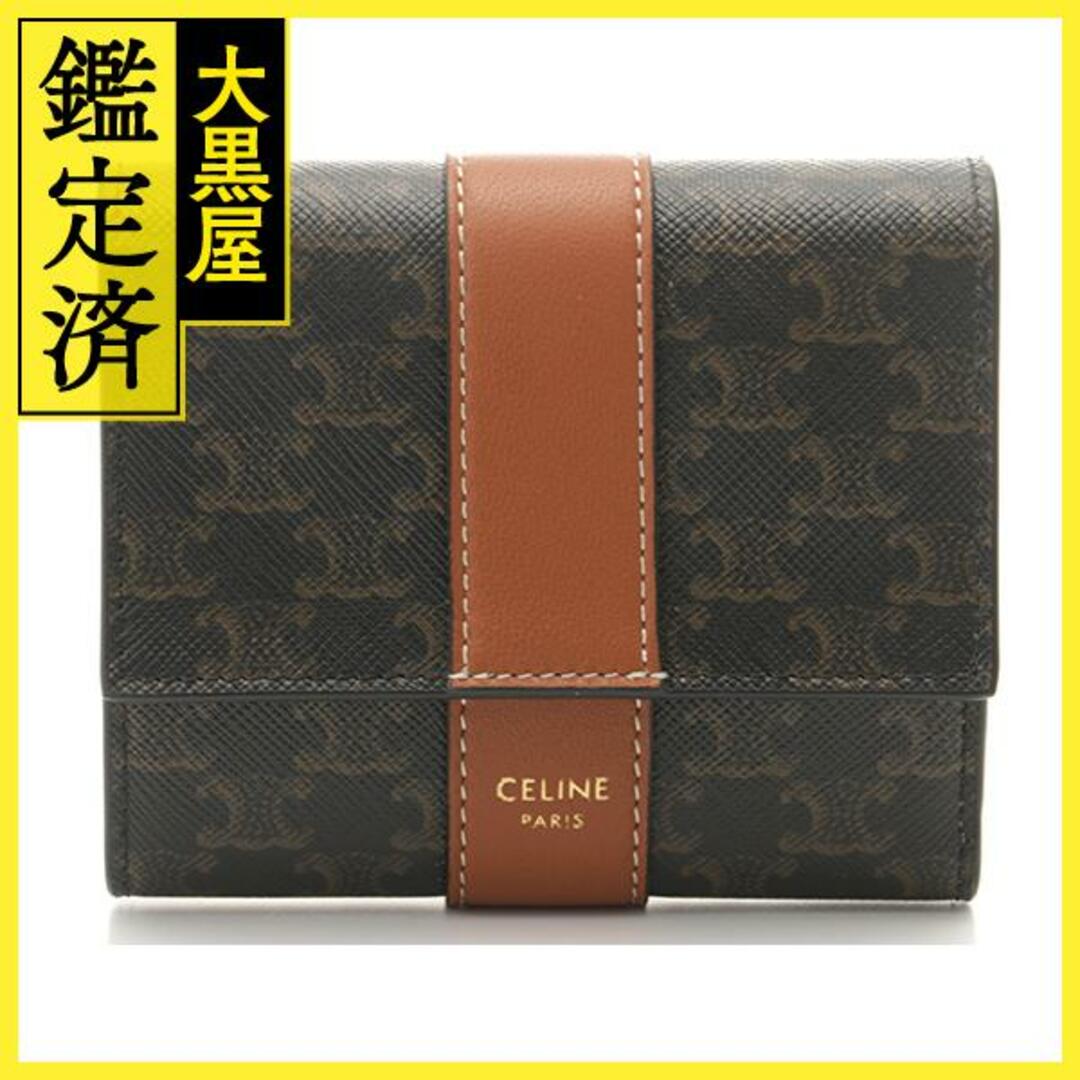 CELINE - セリーヌ トリオンフ スモールトリフォールドウォレット 10D572BZ9.04LU 【434】