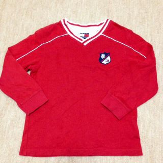 トミーヒルフィガー(TOMMY HILFIGER)のTommyロンT赤4T(120)(その他)