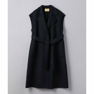 ユナイテッドアローズ(UNITED ARROWS)の【NAVY】リバー テーラード ノースリーブコート(その他)