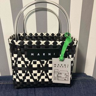 MARNI(かごバッグ/ストローバッグ ・ ホワイト/白色系)の MARNI(かごバッグ/ストローバッグ ・ ホワイト/白色系)の
