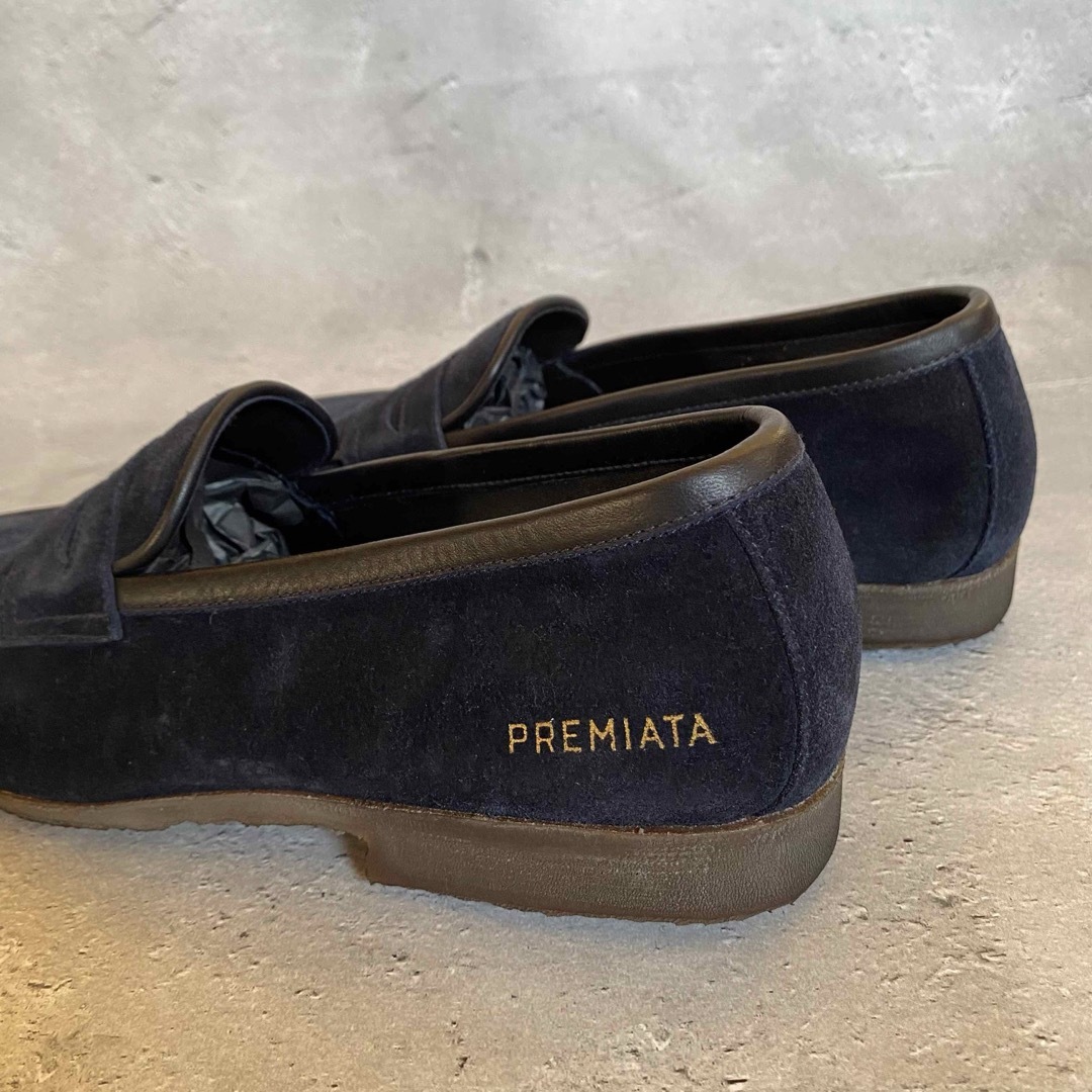新品 PREMIATA プレミアータ Uチップ ローファー ラバーソール 革靴 新品 PREMIATA プレミアータ Uチップ ローファー ラバーソール 革靴