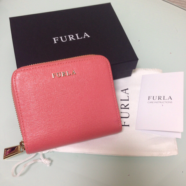 Furla Furla フルラ 二つ折り財布 Babylon バビロン コーラルピンク の通販 By ゆうママ フルラならラクマ