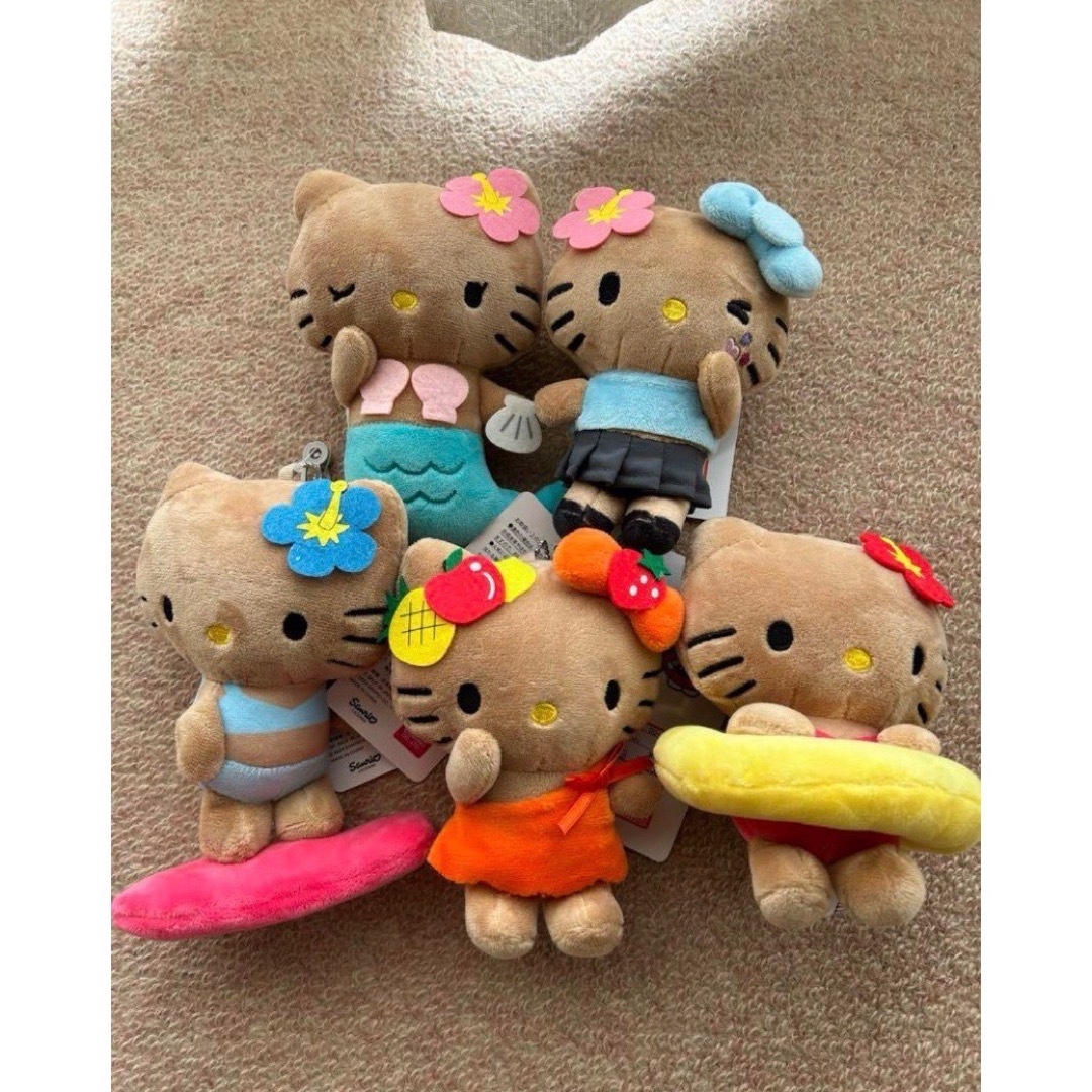 Avail - hello kittyハローキティ50周年アベイル日焼け5点セット Avail - hello kittyハローキティ50周年アベイル日焼け5点セット