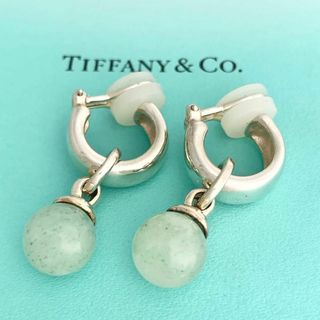 Tiffany & Co. - ティファニー 美品 翡翠 天然石 クリップ式 Tiffany & Co. - ティファニー 美品 翡翠 天然石 クリップ式