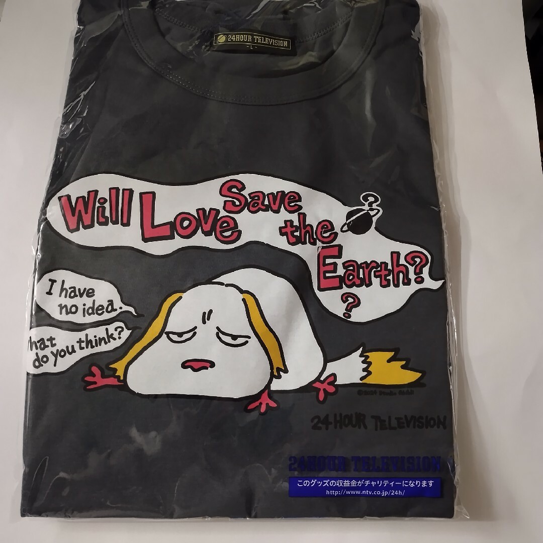 グレー Lサイズ24時間テレビ チャリTシャツ 2024 47の通販 by グレー Lサイズ24時間テレビ チャリTシャツ 2024 47の通販 by