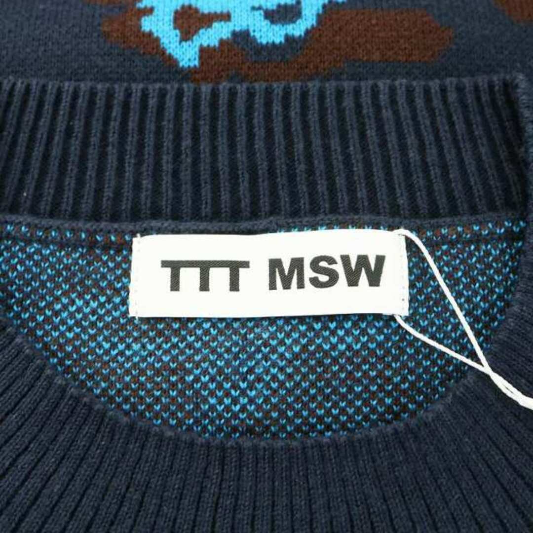 other - TTT MSW 23SS Flower Camo Knit Vest M 青 茶の通販 by other - TTT MSW 23SS Flower Camo Knit Vest M 青 茶の通販 by