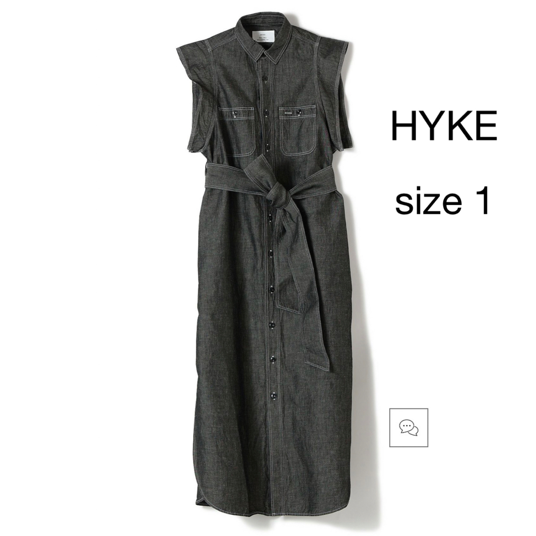 HYKE シャンブレーワンピース HYKE シャンブレーワンピース
