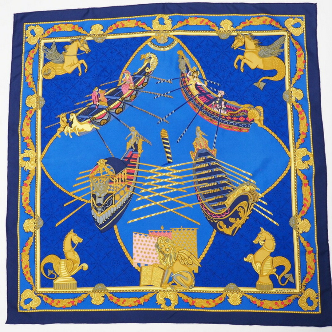 □美品□HERMES エルメス カレ90《LES BISSONE DE VENISE □美品□HERMES エルメス カレ90《LES BISSONE DE VENISE