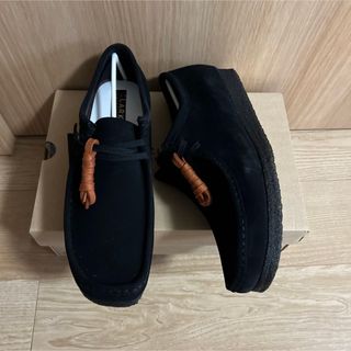 新品クラークス CLARKS WALLABEE ワラビー 30cm UK11 黒(Clarks 新品クラークス CLARKS WALLABEE ワラビー 30cm UK11 黒(Clarks