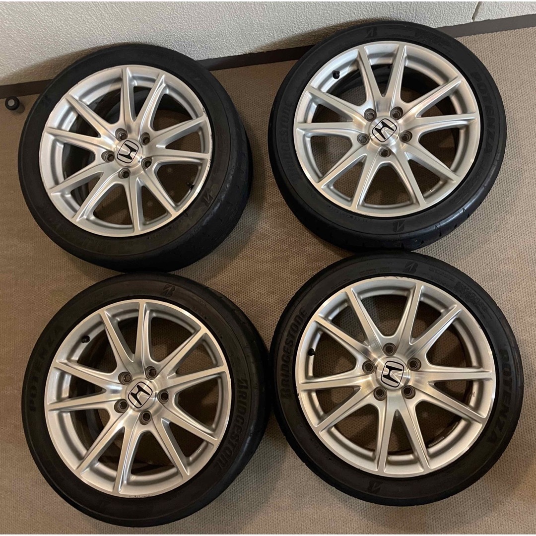 希少】S2000 純正ホイール ポテンザRE71RSタイヤセット 自動車 希少】S2000 純正ホイール ポテンザRE71RSタイヤセット 自動車