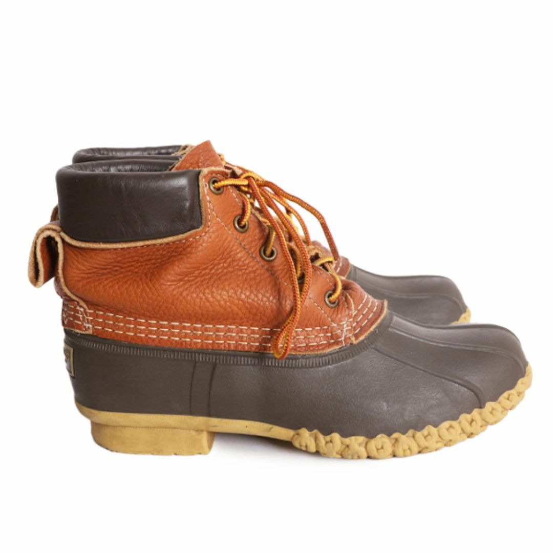 最旬ダウン 5ホール エルエルビーン USA製 - L.L.Bean ビーン パッド ブーツ 女性用