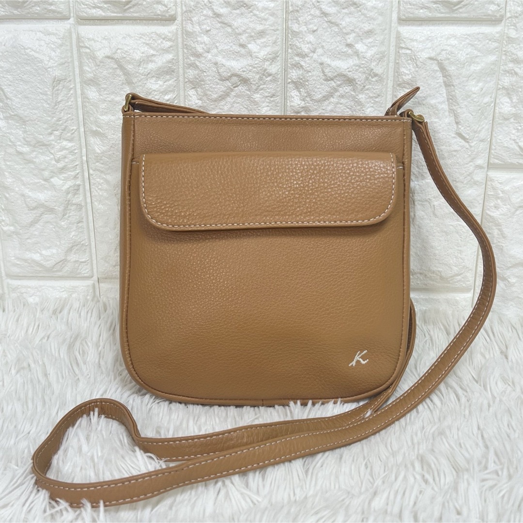 Kitamura - 美品♡kitamura motomachi シボ 本革 ショルダー Kitamura - 美品♡kitamura motomachi シボ 本革 ショルダー