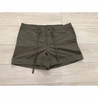 短パン  ショートパンツ  L  カーキ　グリーン系(ショートパンツ)