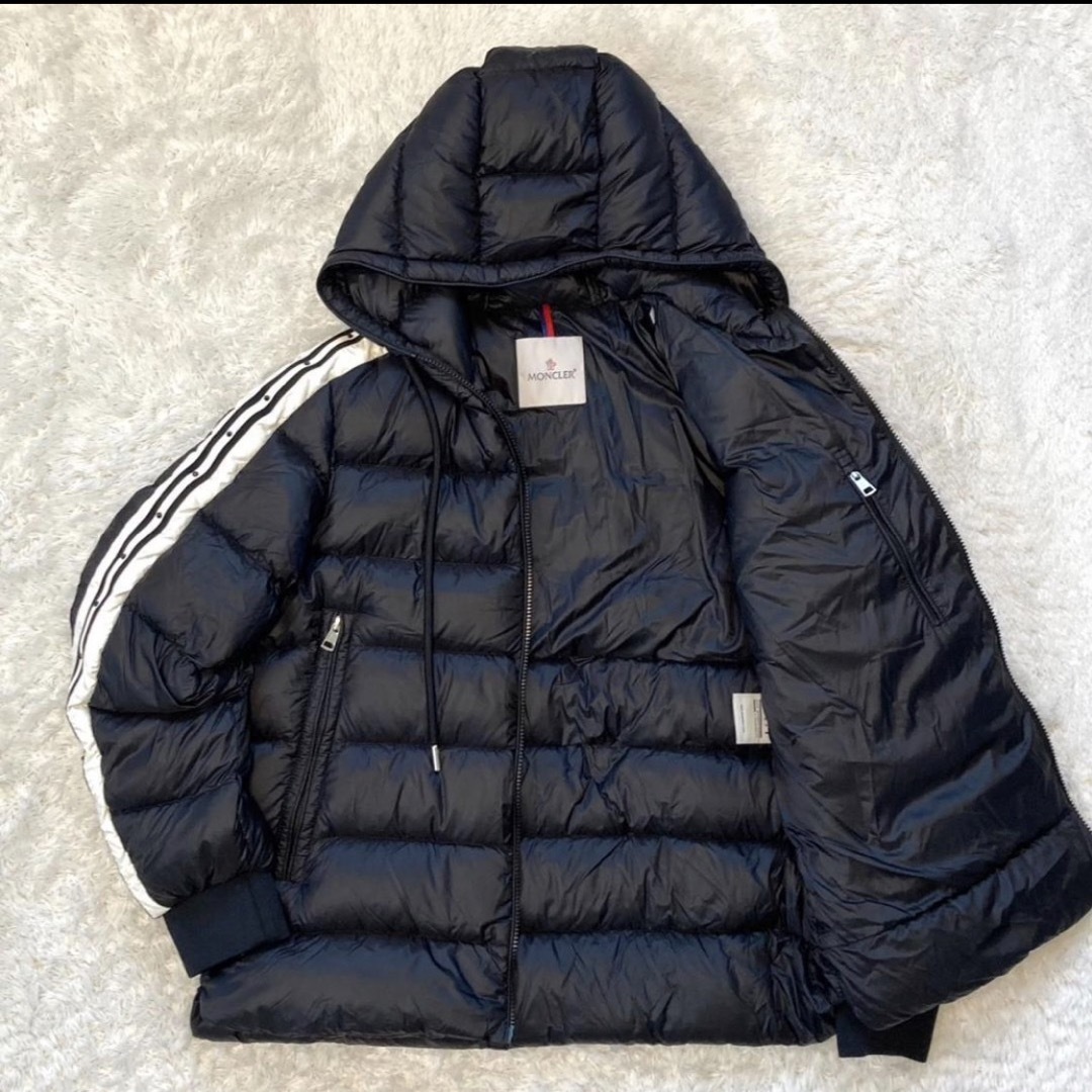 MONCLER - 【 最高級の逸品】モンクレール ステレール 3 ブラック ダウンジャケット