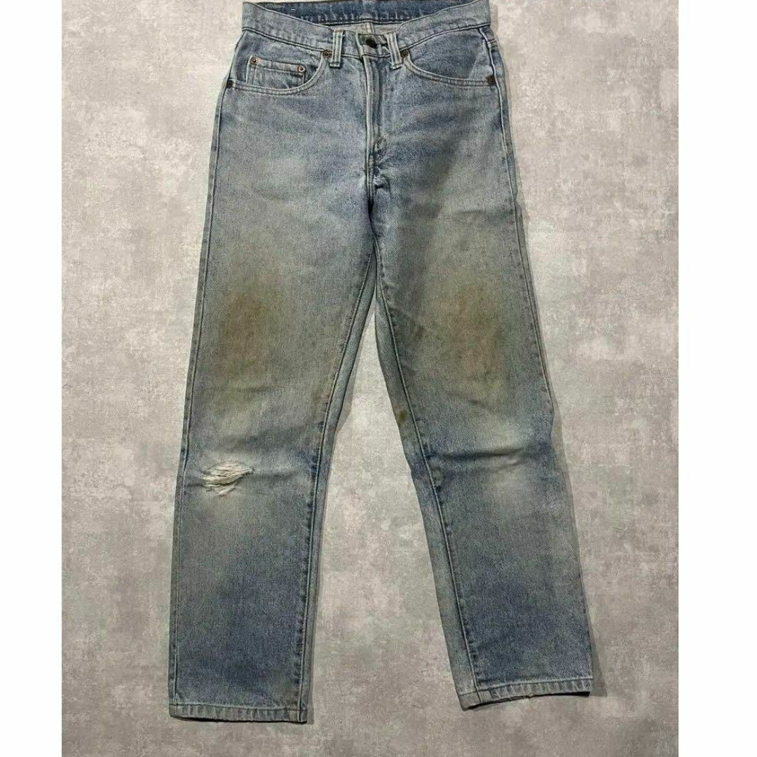 Levis 505 赤耳 66後期 デニム ライトブルー 80s VINTAGE Levis 505 赤耳 66後期 デニム ライトブルー 80s VINTAGE