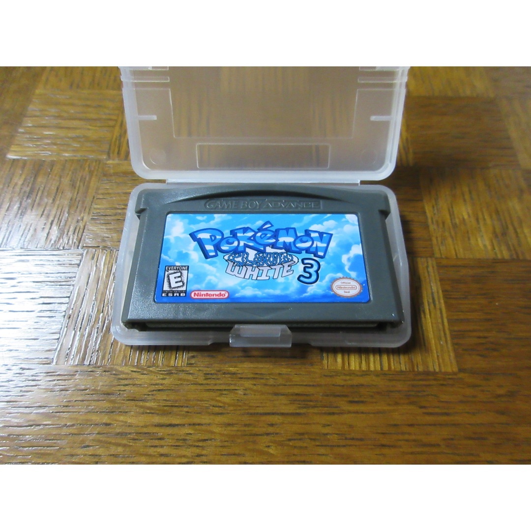 ポケモン - 中古 海外版 GBAソフト ポケットモンスター ホワイト 3 バージョン 英語版