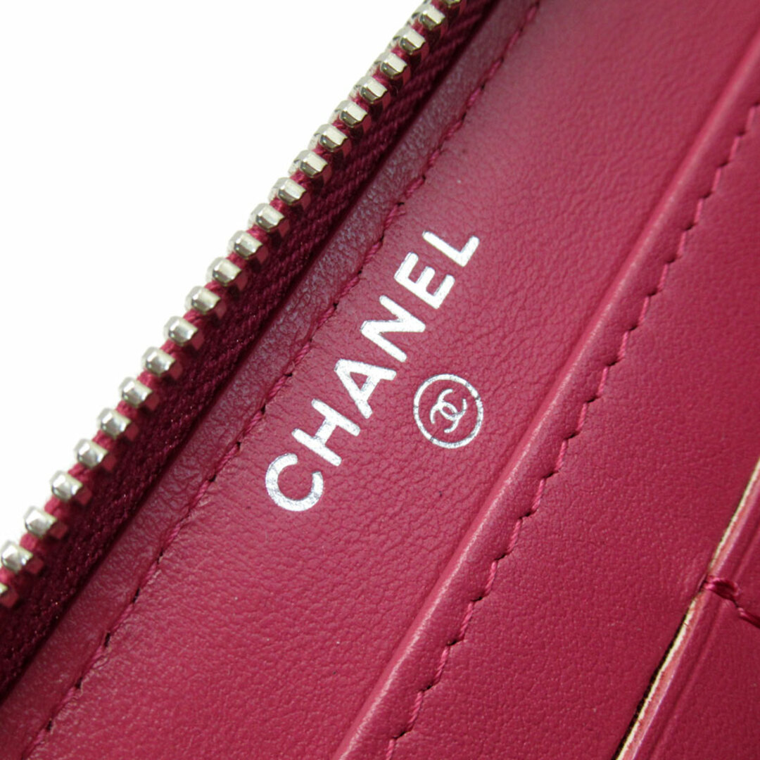 CHANEL - シャネル CHANEL ラウンドファスナー長財布 カメリア CHANEL - シャネル CHANEL ラウンドファスナー長財布 カメリア