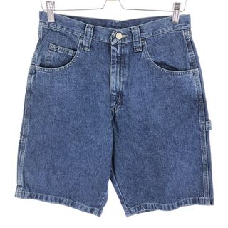ラングラー(Wrangler)の古着 ラングラー Wrangler デニムペインターショーツ ハーフパンツ メンズw31相当 /eaa466105(ショートパンツ)