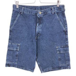 ラングラー(Wrangler)の古着 ラングラー Wrangler HERO デニムショーツ ハーフパンツ メンズw34相当 /eaa466107(ショートパンツ)