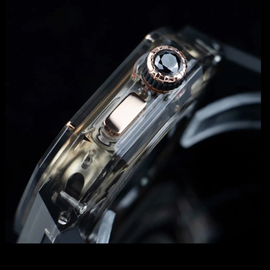 アップルウォッチラバーベルトバンドApple Watchカバーケース紺 アップルウォッチラバーベルトバンドApple Watchカバーケース紺