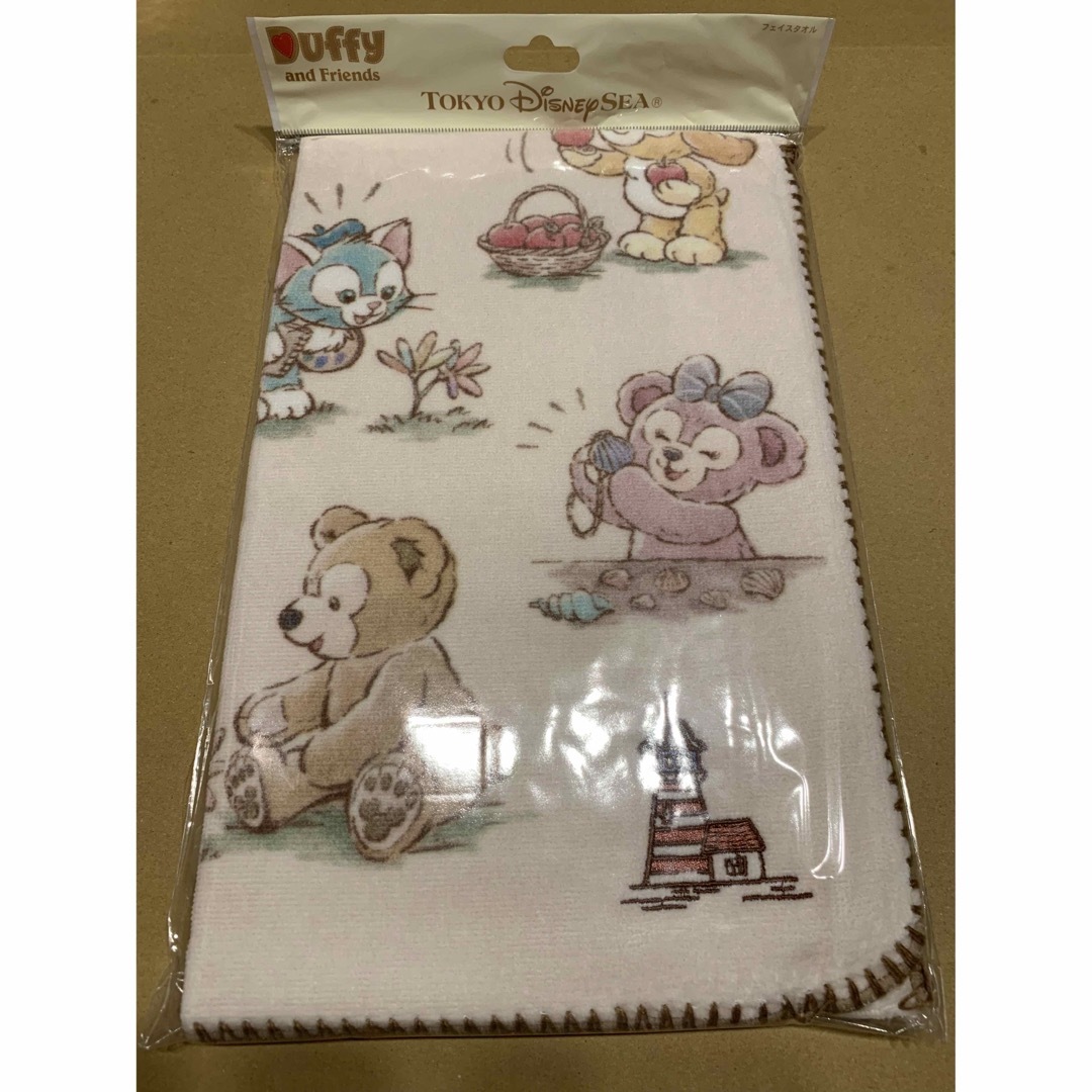 ダッフィー(ダッフィー)のダッフィー&フレンズ フェイスタオル エンタメ/ホビーのアニメグッズ(タオル)の商品写真