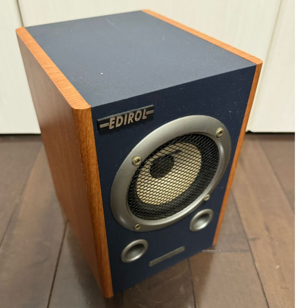 Roland(ローランドディージー)の【中古】EDIROL MA-7A Stereo Micro Monitor スマホ/家電/カメラのオーディオ機器(スピーカー)の商品写真