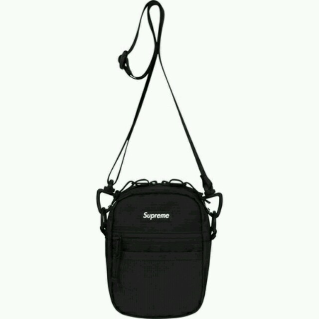supreme shoulder bag 黒
