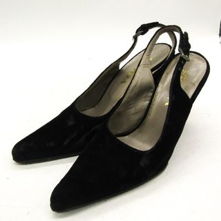 希少・美品)プラダRe Nylon リナイロンスリングバックパンプス36 希少・美品)プラダRe Nylon リナイロンスリングバックパンプス36