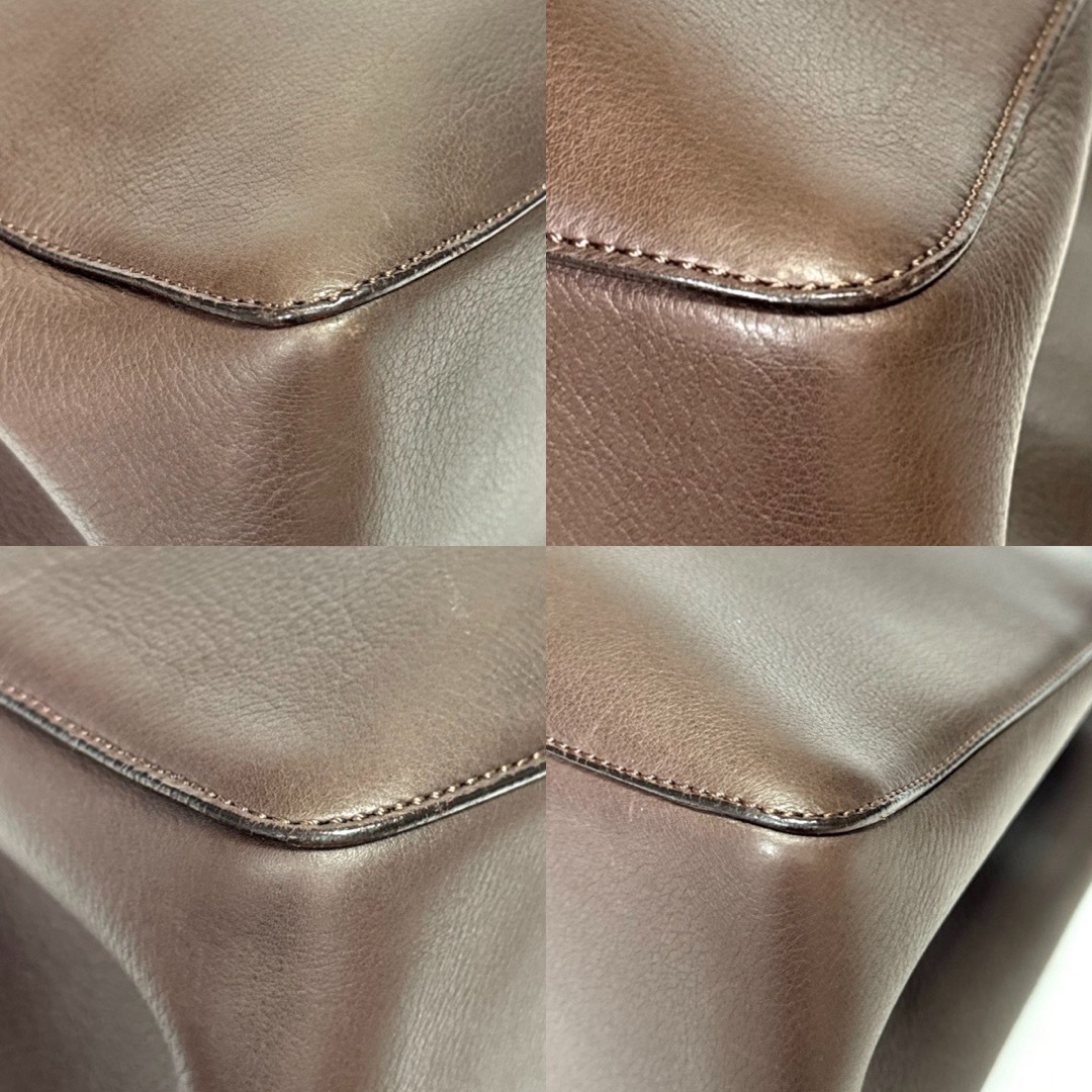 良品】MAURO GOVERNA MORO レザー 肩掛け A4 トートバッグ 良品】MAURO GOVERNA MORO レザー 肩掛け A4 トートバッグ