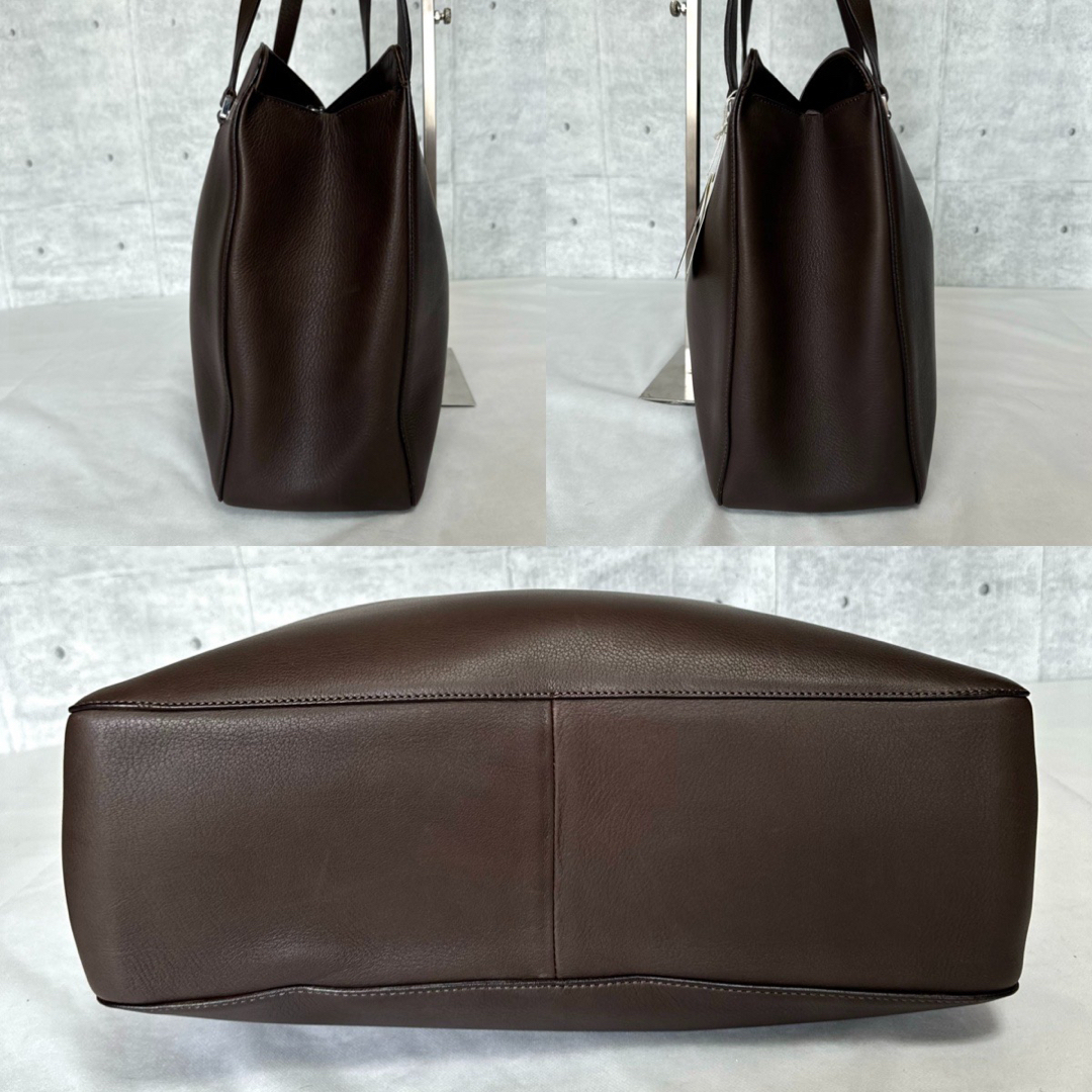 良品】MAURO GOVERNA MORO レザー 肩掛け A4 トートバッグ 良品】MAURO GOVERNA MORO レザー 肩掛け A4 トートバッグ