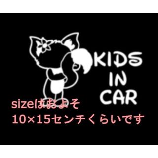 キッズインカー　ベビーインカー　ステッカーシール