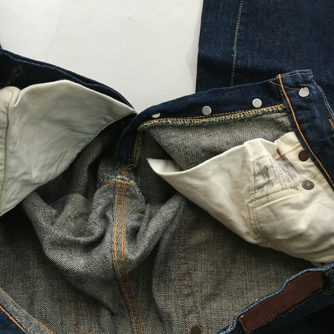 BLUE WAY - RETORO CRAFT OVERALL デニムパンツ USED 11277の BLUE WAY - RETORO CRAFT OVERALL デニムパンツ USED 11277の