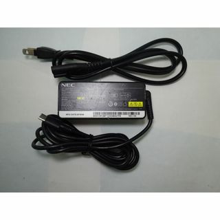 エヌイーシー(NEC)のNEC 45W TYPE-C MODEL:ADLX45YCC2E #1(PC周辺機器)