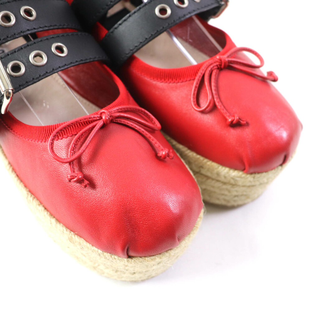 MIU MIU - 未使用品☆MIUMIU ミュウミュウ エスパドリーユ MIU MIU - 未使用品☆MIUMIU ミュウミュウ エスパドリーユ