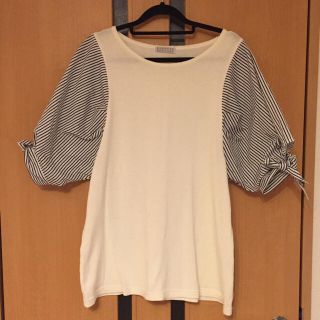 バーニーズニューヨーク(BARNEYS NEW YORK)のBARNEYS NY♡パフスリーブ カットソー(カットソー(半袖/袖なし))