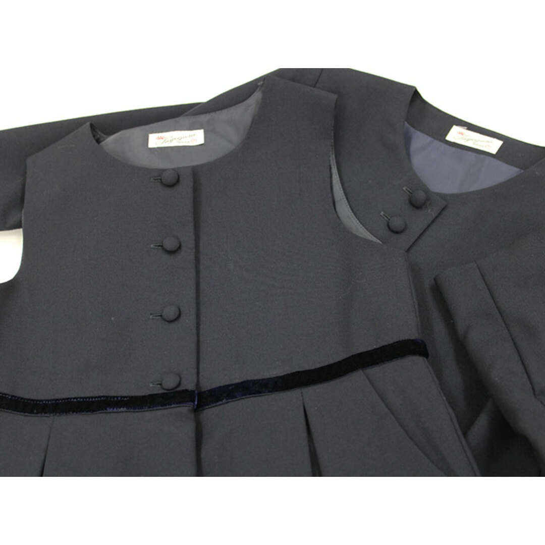 新入荷!】△銀座サエグサ/SAYEGUSA△120cm(7) アンサンブル 濃紺 新入荷!】△銀座サエグサ/SAYEGUSA△120cm(7) アンサンブル 濃紺