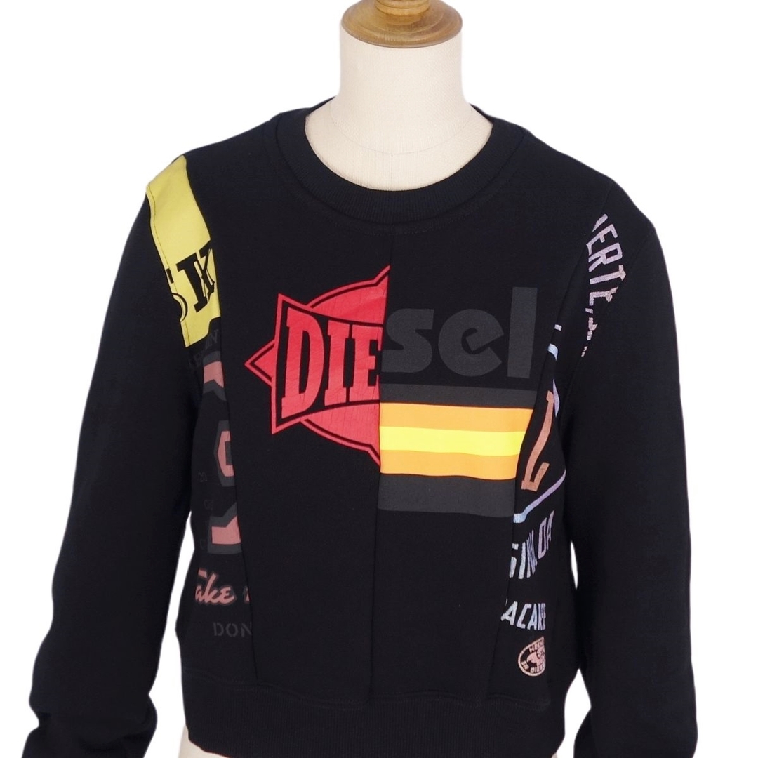 美品 ディーゼル DIESEL スウェット トレーナー クロップド 美品 ディーゼル DIESEL スウェット トレーナー クロップド
