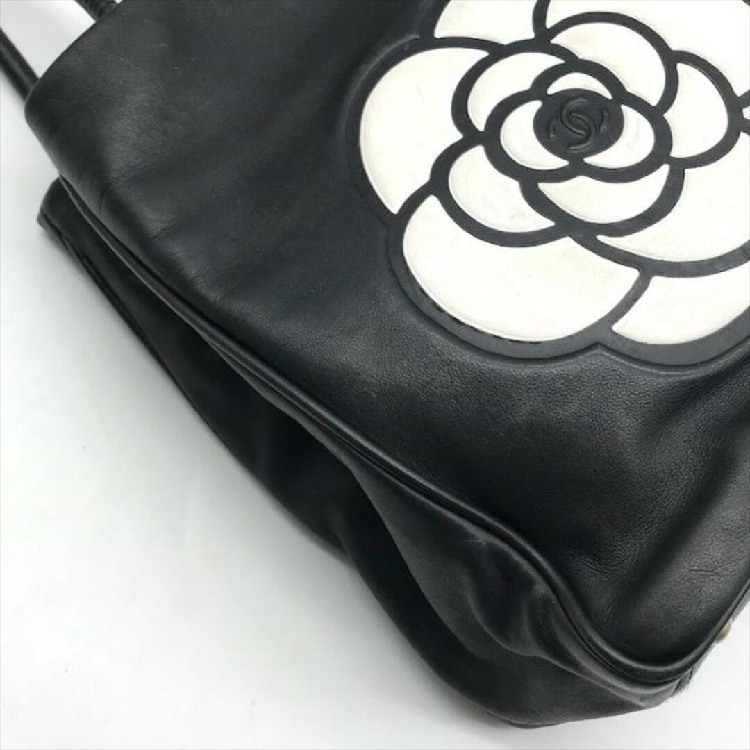CHANEL - 良品 CHANEL シャネル カメリア ロゴ バッグ CHANEL - 良品 CHANEL シャネル カメリア ロゴ バッグ