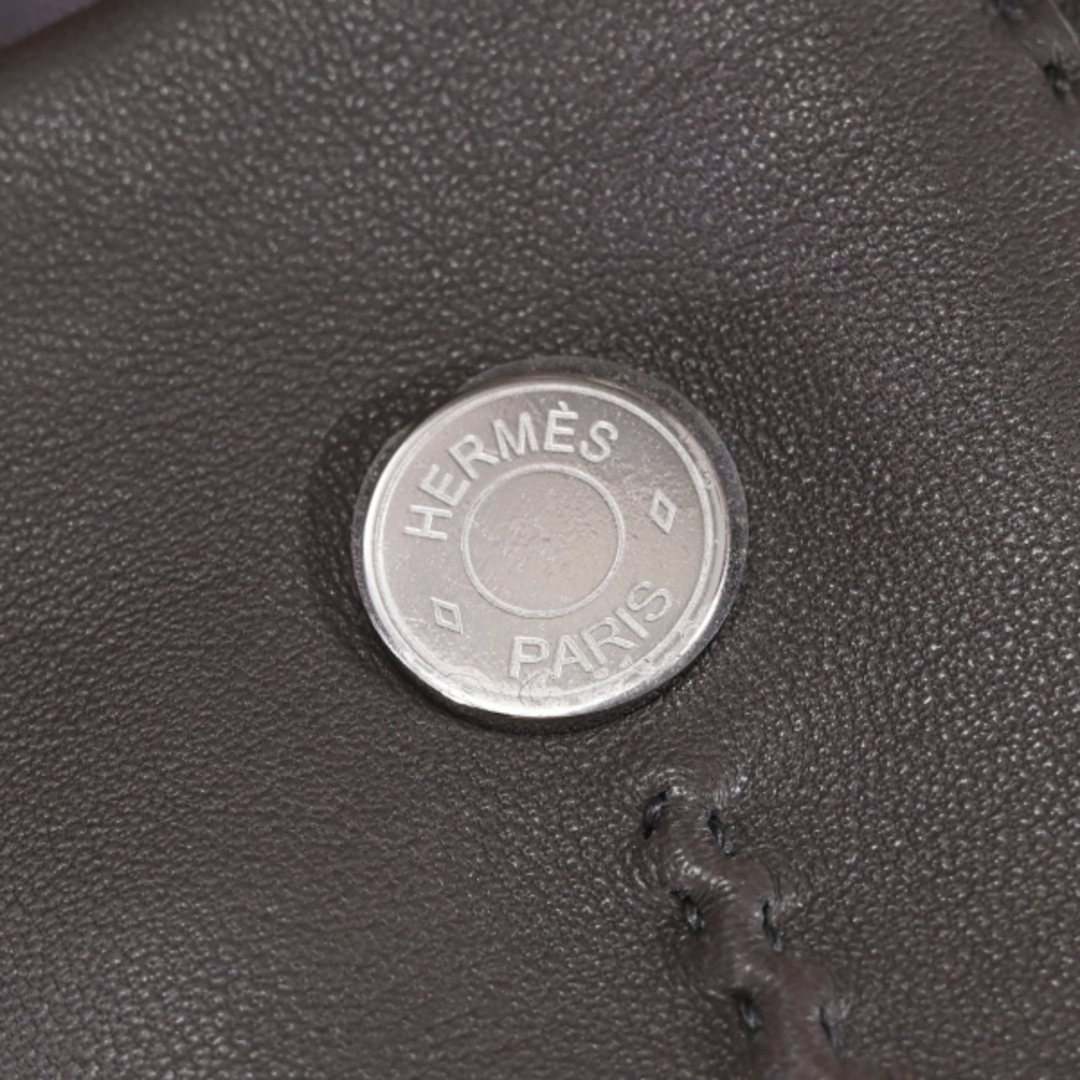HERMES - 本物 新品同 エルメス 最高級ラムスキン シルバー HERMES - 本物 新品同 エルメス 最高級ラムスキン シルバー