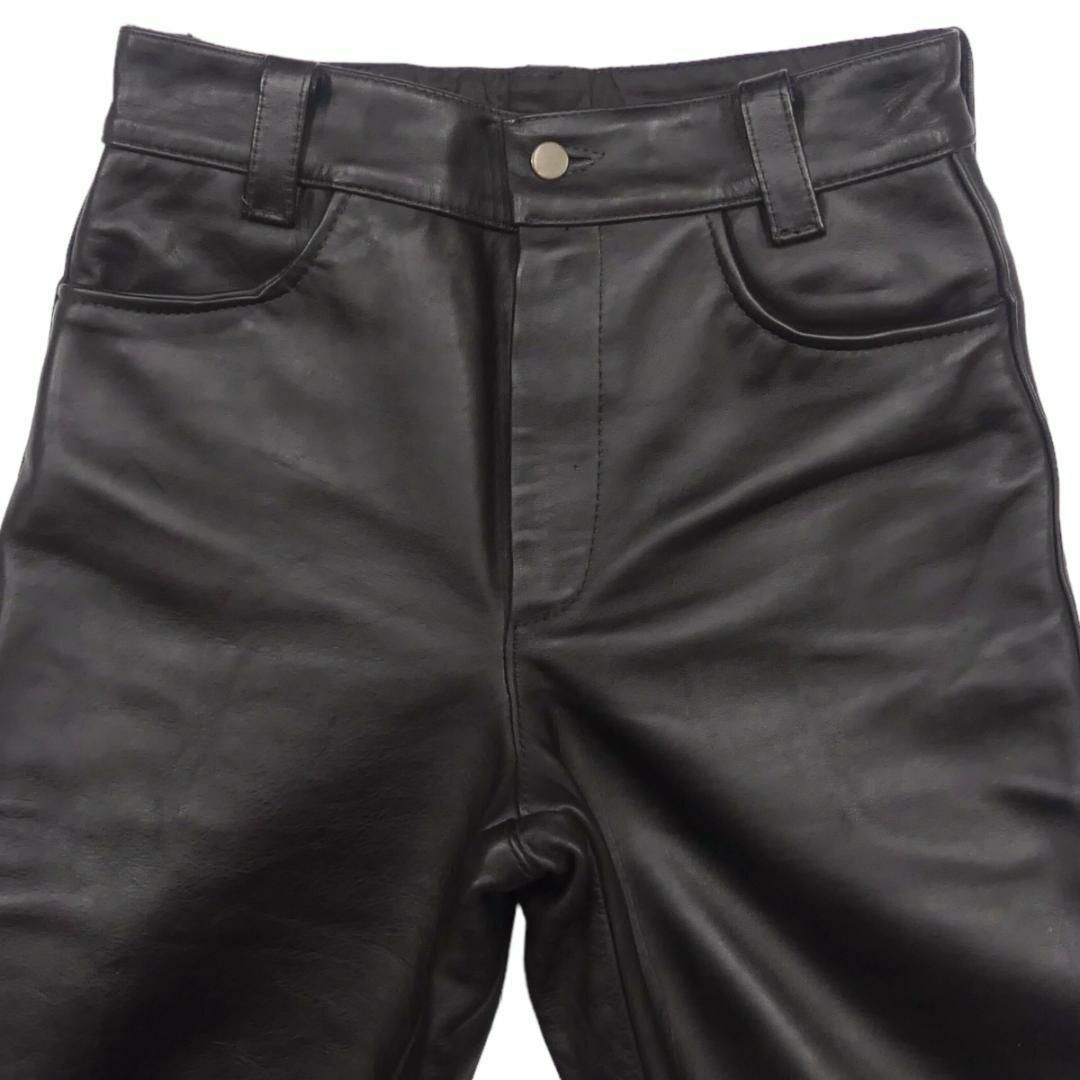 VANSON - VANSON バンソン レザーパンツ 本革 W32 ストレート VANSON - VANSON バンソン レザーパンツ 本革 W32 ストレート