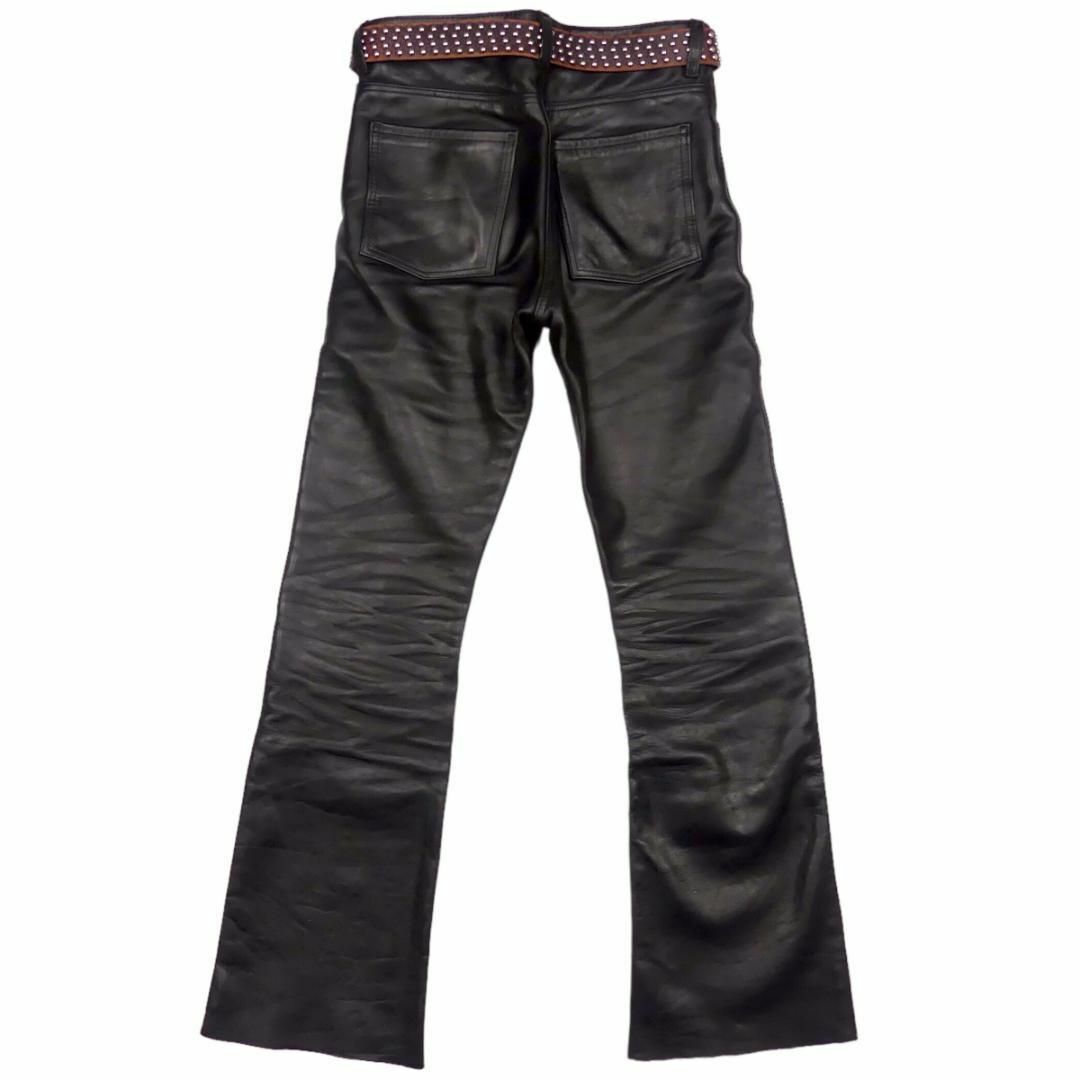 VANSON - VANSON バンソン レザーパンツ 本革 W32 ブーツカット VANSON - VANSON バンソン レザーパンツ 本革 W32 ブーツカット