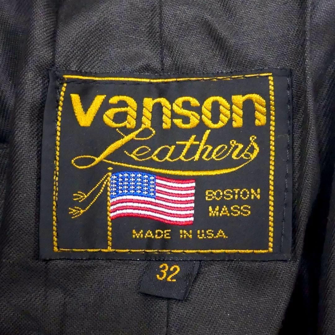 VANSON - VANSON バンソン レザーパンツ 本革 W32 ブーツカット VANSON - VANSON バンソン レザーパンツ 本革 W32 ブーツカット