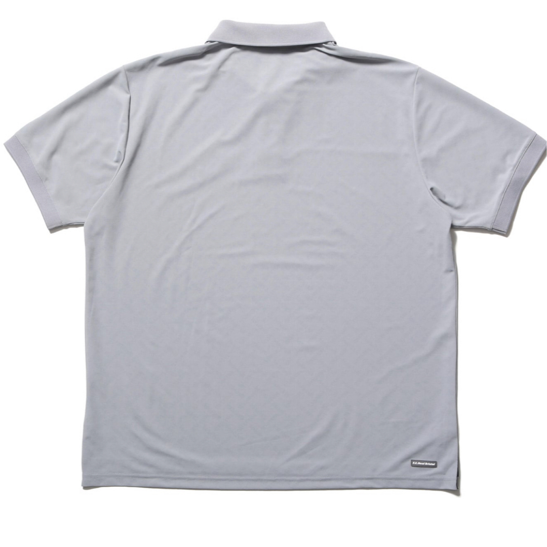 FCRB FREEZE TECH S/S POLO フリーズテック グレー トップス FCRB FREEZE TECH S/S POLO フリーズテック グレー トップス