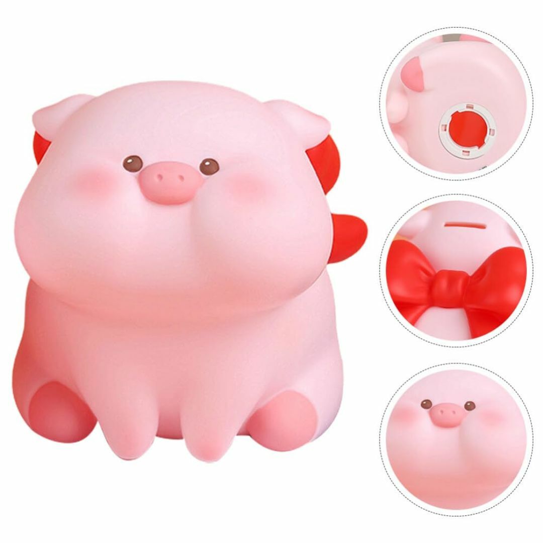 色:AsShown1】NOLITOY 貯金箱 かわいい 豚 子供 割れない豚のの 色:AsShown1】NOLITOY 貯金箱 かわいい 豚 子供 割れない豚のの
